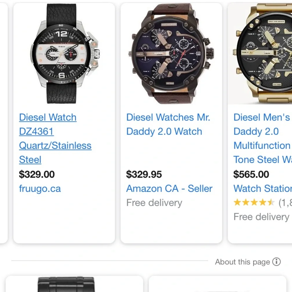 Diesel Watch - Picture 2 of 2